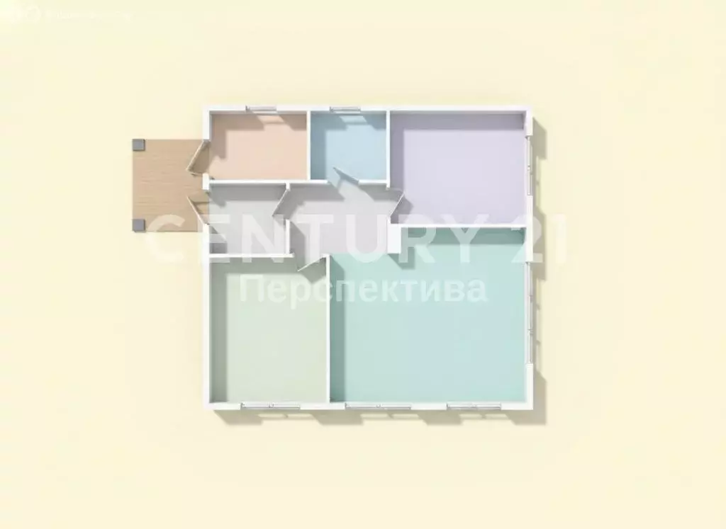 Дом в микрорайон Белые Столбы, территория Сиеста Южная, 59 (85 м) - Фото 1