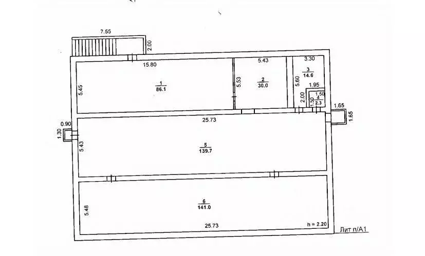 Помещение свободного назначения в Ростовская область, Волгодонск ул. ... - Фото 1
