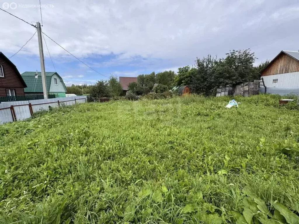 Участок в Мошковский район, СНТ Рябинка, Огоньковая улица (6 м) - Фото 0