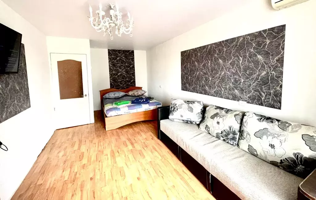 1-к кв. Хабаровский край, Хабаровск Амурский бул., 64 (35.0 м) - Фото 1