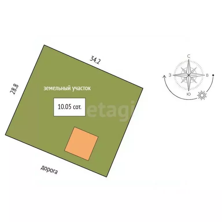 Дом в Крым, Сакский район, с. Молочное ул. Школьная, 22 (170 м) - Фото 2