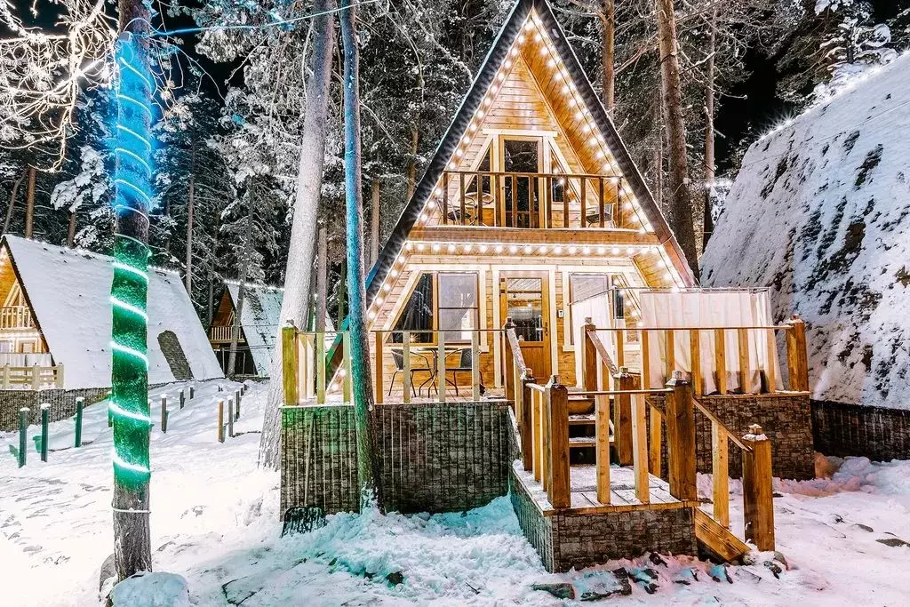 Дом в Кабардино-Балкария, Эльбрусский район, с. Терскол ул. Иткол, 11Б ... - Фото 2