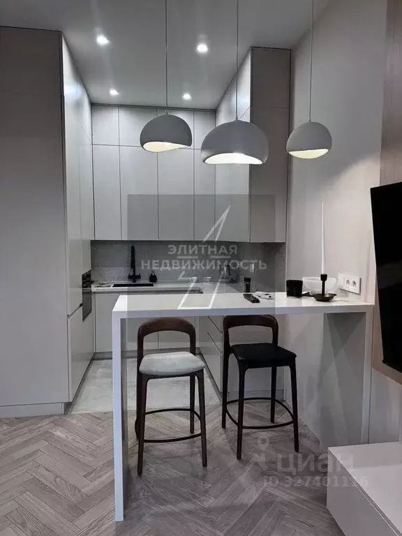 Студия Москва ул. 1-я Ямского Поля, 1к1 (34.0 м) - Фото 2