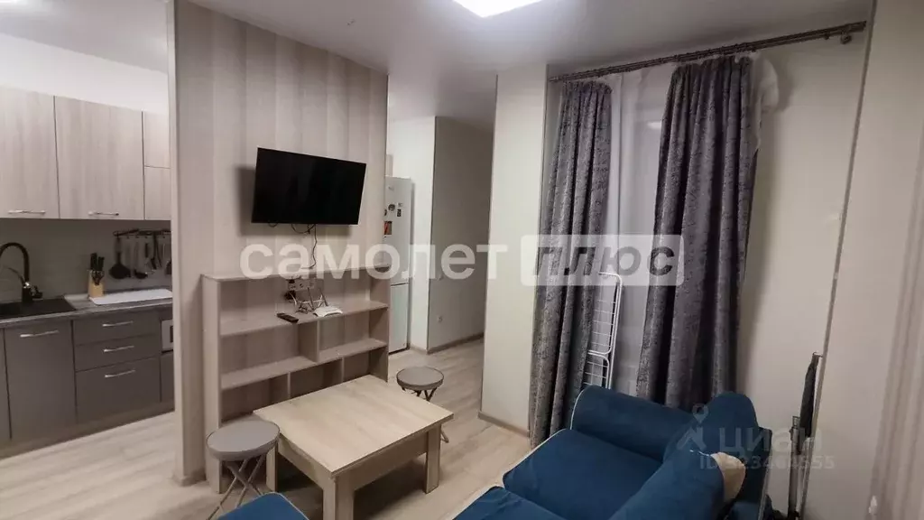 Студия Белгородская область, Белгород ул. Каштановая, 14 (30.0 м) - Фото 2