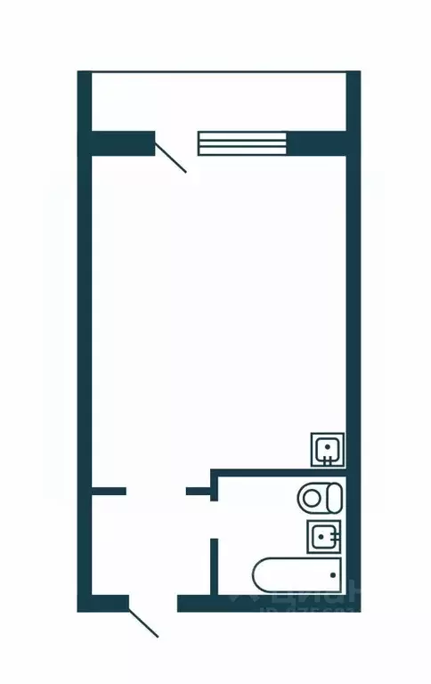 Студия Новосибирская область, Новосибирск Северо-Чемской жилмассив, ... - Фото 2