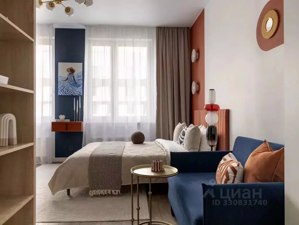 Студия Москва ул. Крузенштерна, 12к2 (27.0 м) - Фото 2