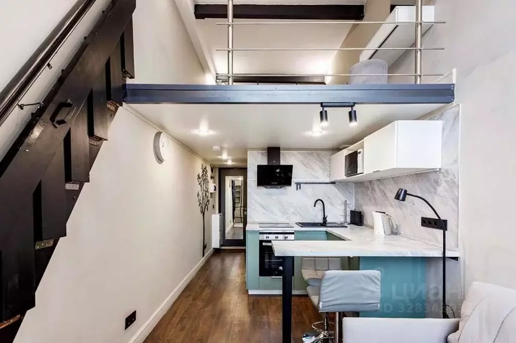 1-к кв. Москва Ленинградский просп., 80к66 (27.6 м) - Фото 2