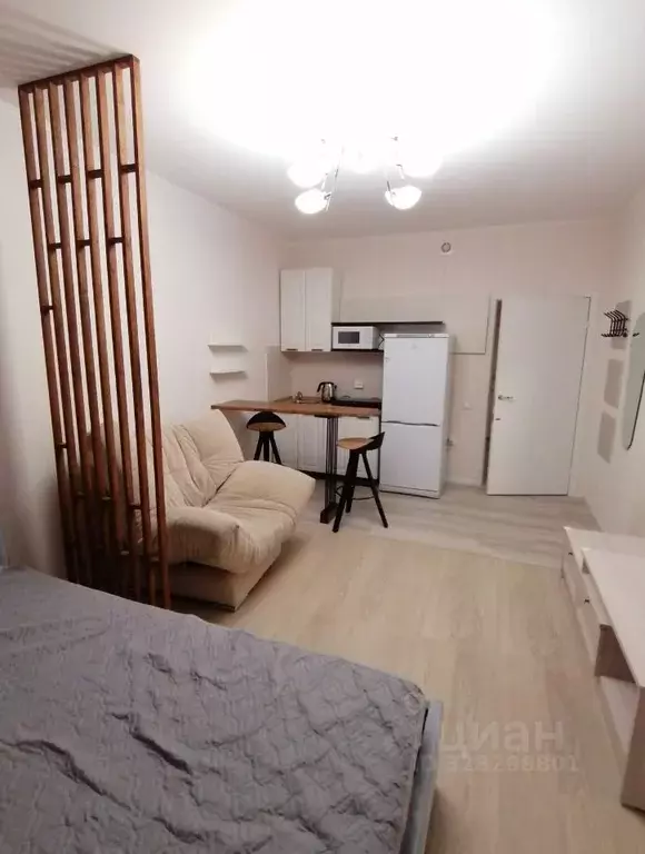 Студия Москва ул. Недорубова, 28 (25.0 м) - Фото 2