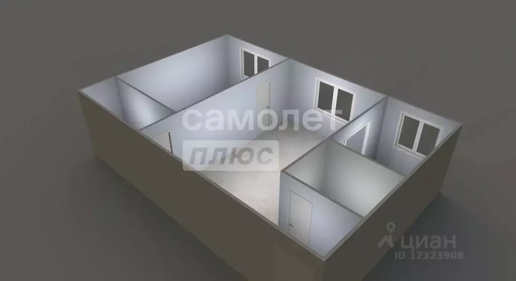 2-к кв. Московская область, Подольск Львовский мкр, проезд Садовый, 4 ... - Фото 2