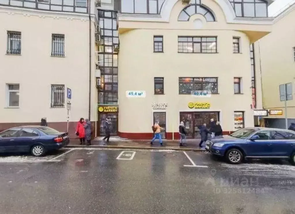 Помещение свободного назначения в Москва Малый Палашевский пер., 6 (45 ... - Фото 2