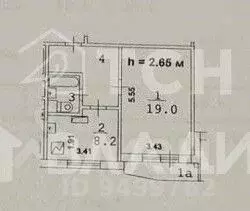 1-к кв. Москва Кантемировская ул., 12К1 (39.0 м) - Фото 2