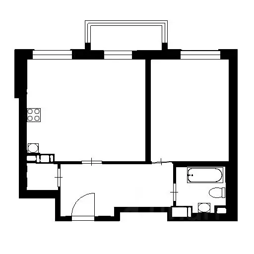 1-к кв. Санкт-Петербург Полтавский проезд, 3 (52.0 м) - Фото 1