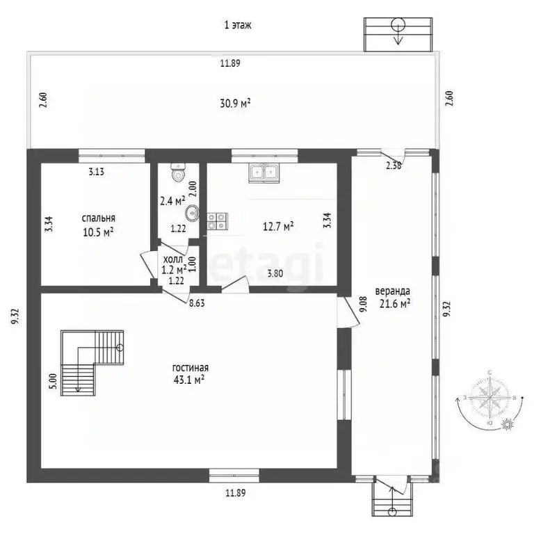 Дом в Московская область, Лобня ул. Солнечногорская, 5 (151 м) - Фото 2