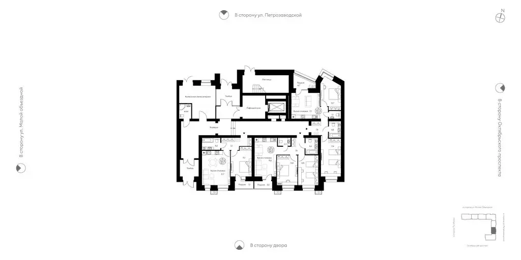 2-комнатная квартира: Сыктывкар, Октябрьский проспект, 139 (66.3 м) - Фото 2