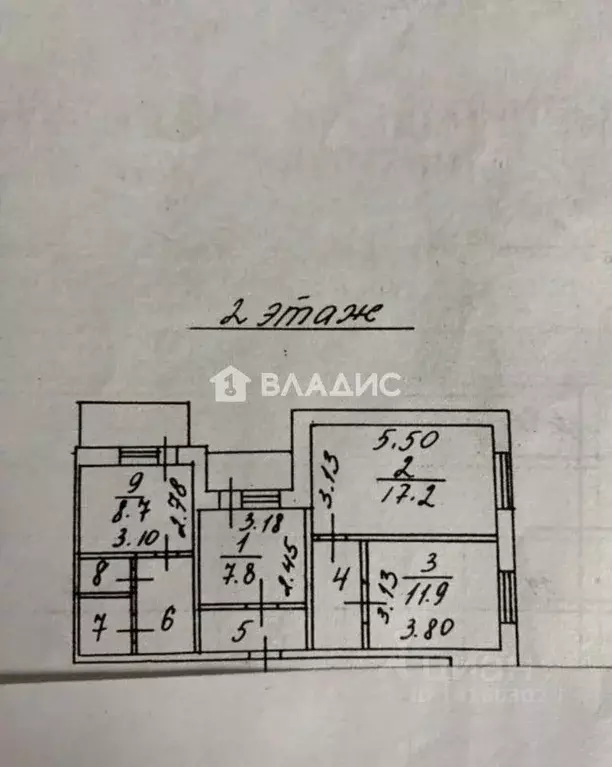 3-к кв. Белгородская область, Белгород ул. Конева, 1 (65.5 м) - Фото 2