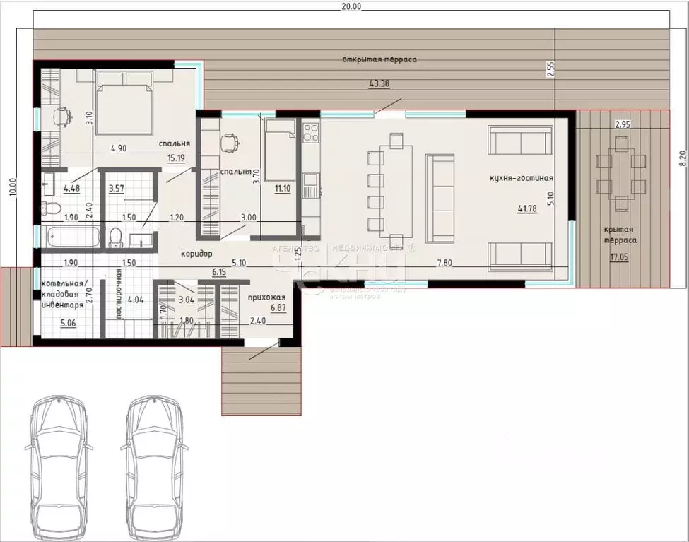 Коттедж в Нижегородская область, Дальнеконстантиновский муниципальный ... - Фото 2