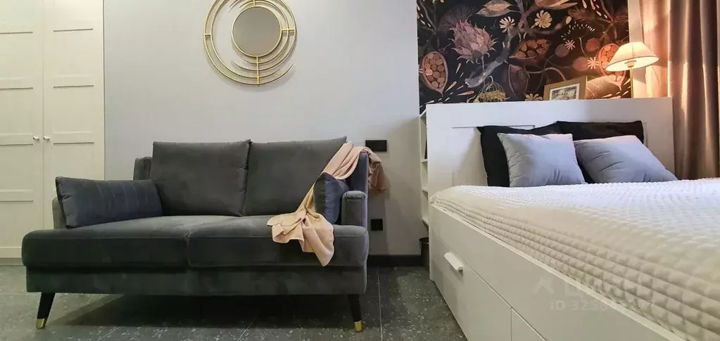 Студия Москва Староалексеевская ул., 20 (22.0 м) - Фото 1