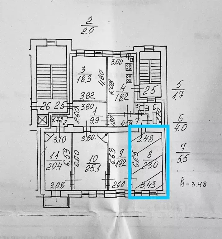 Комната Санкт-Петербург Мытнинская ул., 4/48 (23.0 м) - Фото 1