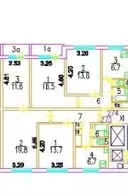 Аукцион: 3-к. квартира, 62,9 м, 9/12 эт. - Фото 0