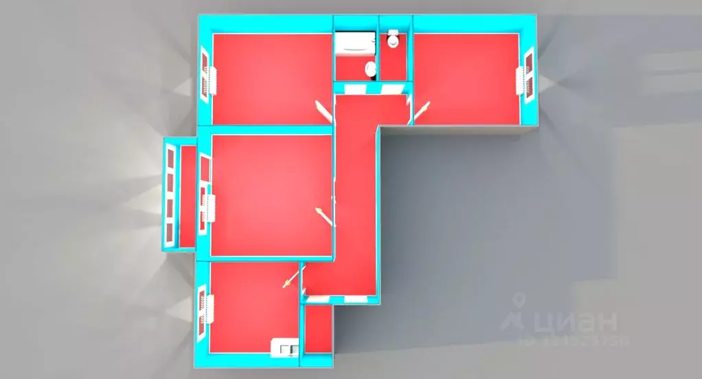 3-к кв. Камчатский край, Петропавловск-Камчатский ул. Академика ... - Фото 1