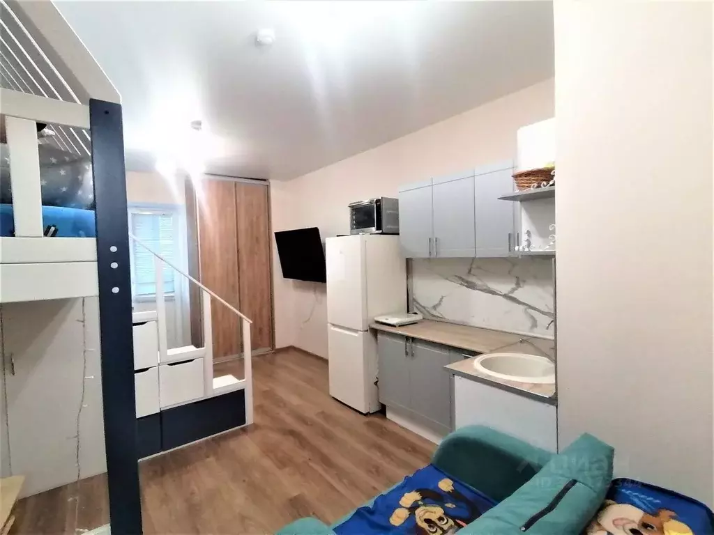 Студия Пермский край, Пермь ул. Куфонина, 10Б (25.7 м) - Фото 2