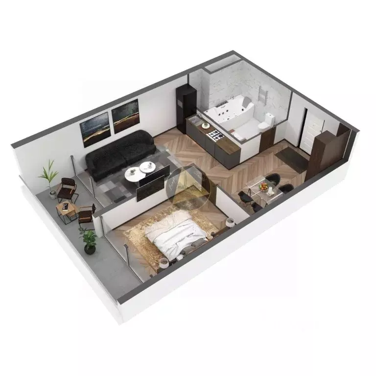 2-к кв. Крым, Ялта ул. Дражинского, 53 (63.9 м) - Фото 2