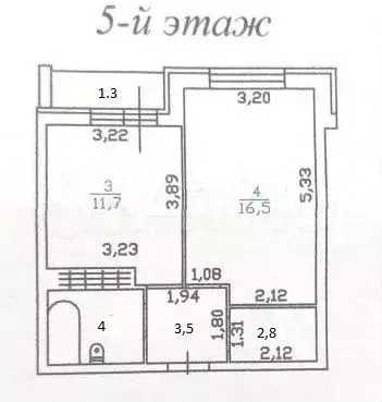 1-к. квартира, 39,8 м, 5/22 эт. - Фото 0