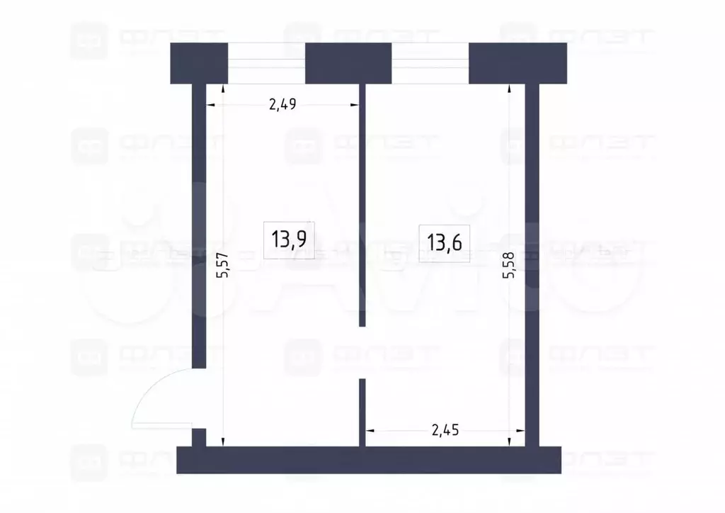 Продам помещение свободного назначения, 27.5 м - Фото 0