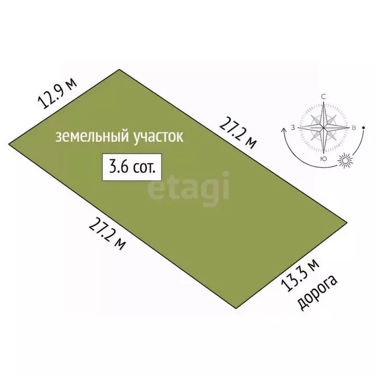 Участок в Башкортостан, Стерлитамакский район, Отрадовский сельсовет, ... - Фото 2