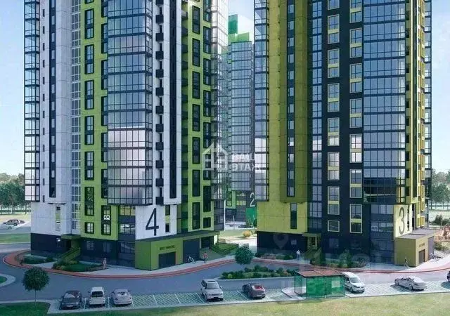 1-к кв. Калужская область, Калуга Анненки мкр, ул. Анненки, 38к1 (42.7 ... - Фото 2