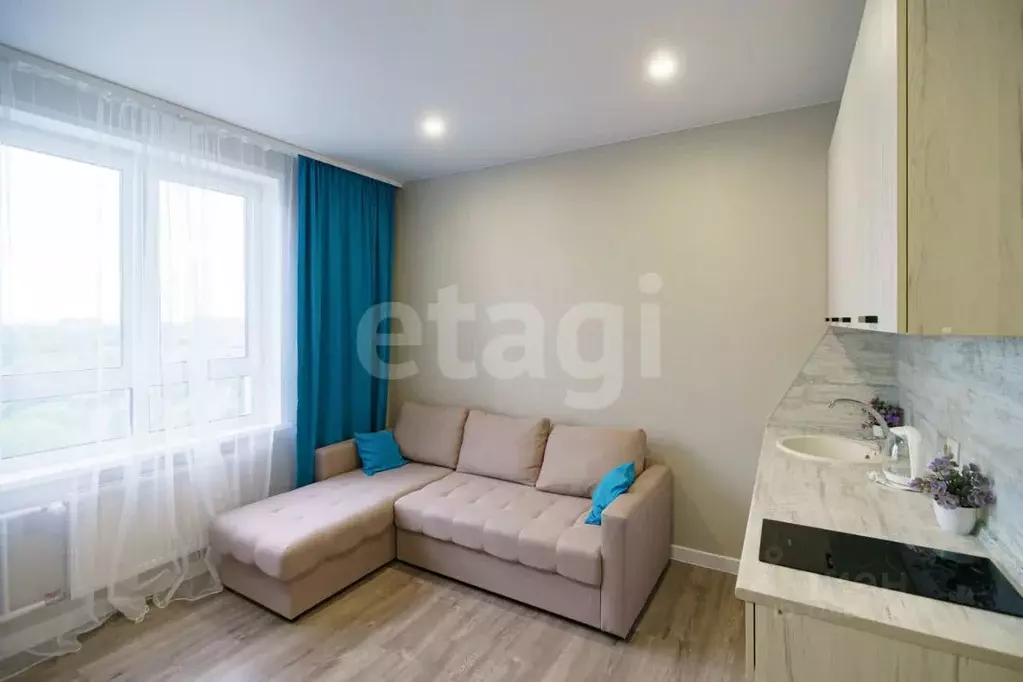 Студия Ульяновская область, Ульяновск ул. Аблукова, 18 (22.0 м) - Фото 1