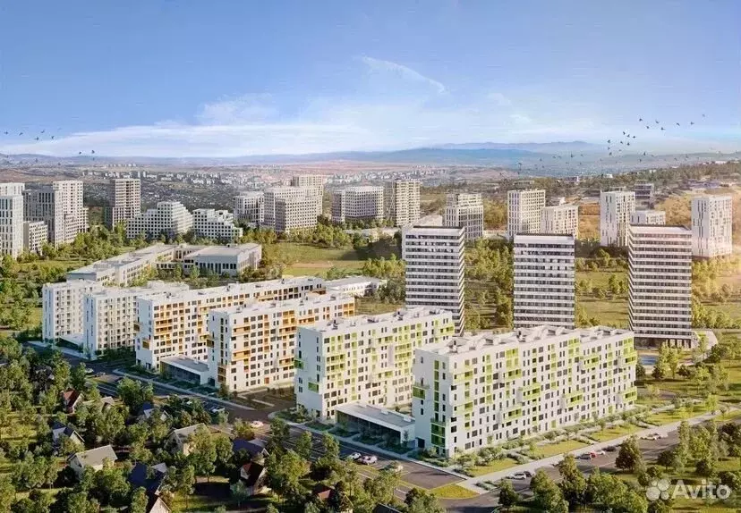 1-к. квартира, 32,8 м, 8/9 эт. - Фото 1