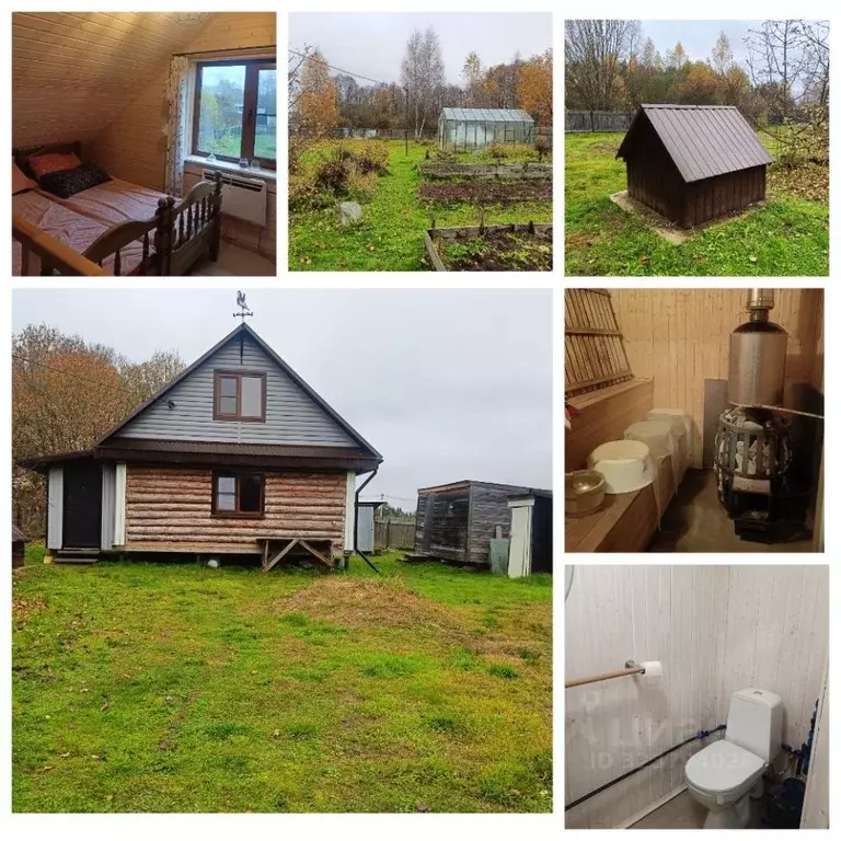 Дом в Тверская область, Калининский муниципальный округ, д. Захарьино ... - Фото 1