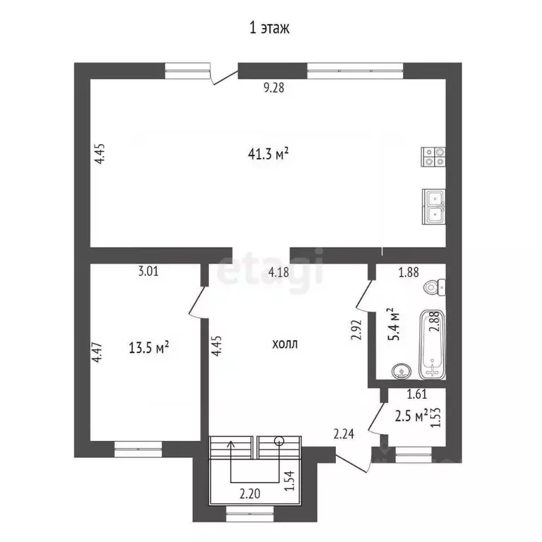 Дом в Тюменская область, Тюмень Лето-Парк кп,  (169 м) - Фото 1