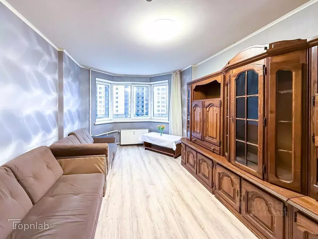 2-к кв. Санкт-Петербург пос. Парголово, ул. Федора Абрамова, 8 (60.3 ... - Фото 1