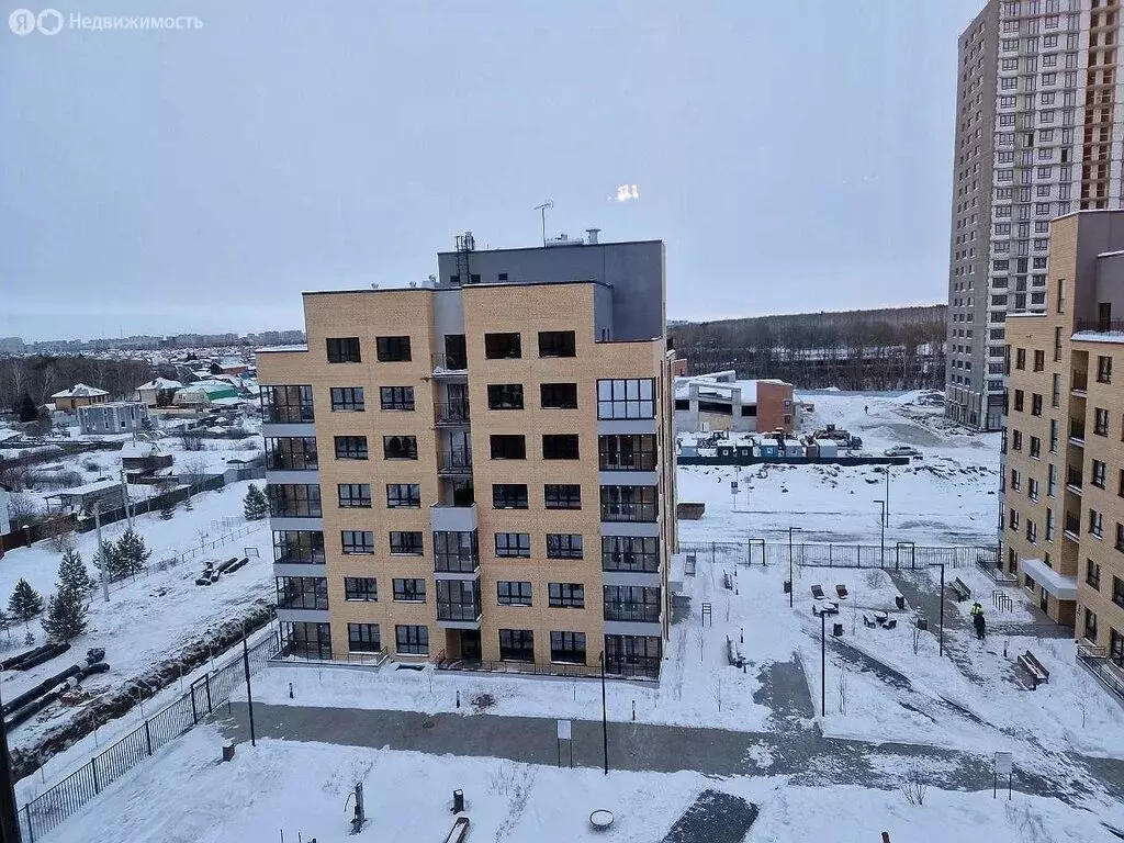 1-комнатная квартира: Тюмень, улица Ильи Кургузова, 6 (34.8 м) - Фото 1