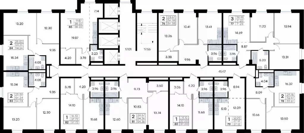 1-к кв. Приморский край, Владивосток ул. Тухачевского, 80 (37.72 м) - Фото 2