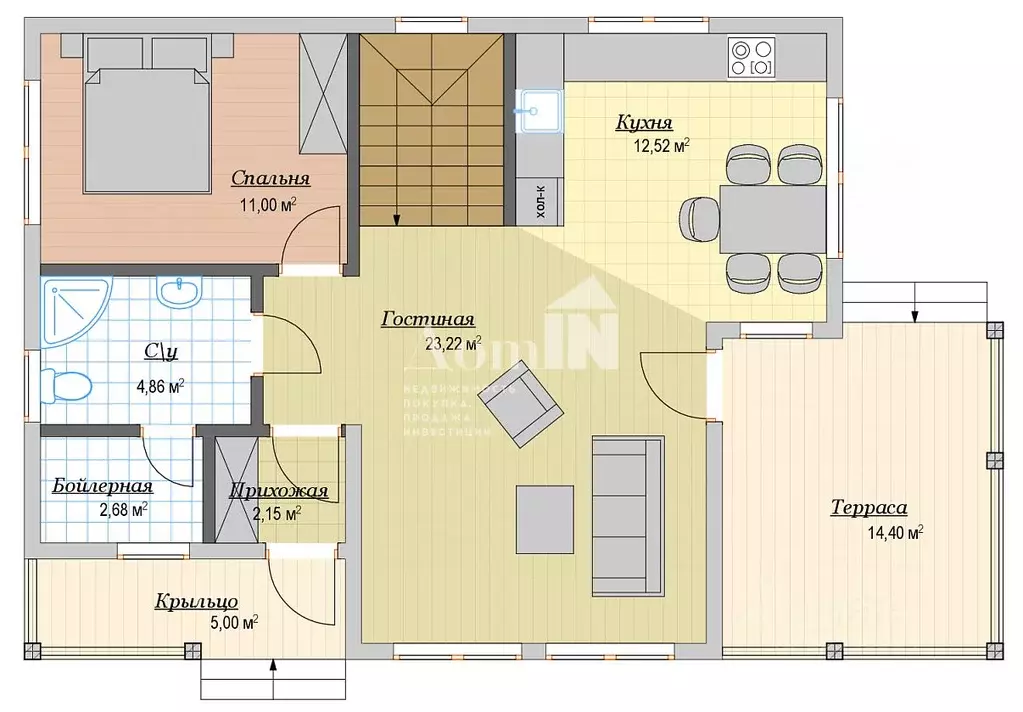 Дом в Тверская область, Конаковский муниципальный округ, Медик ... - Фото 2