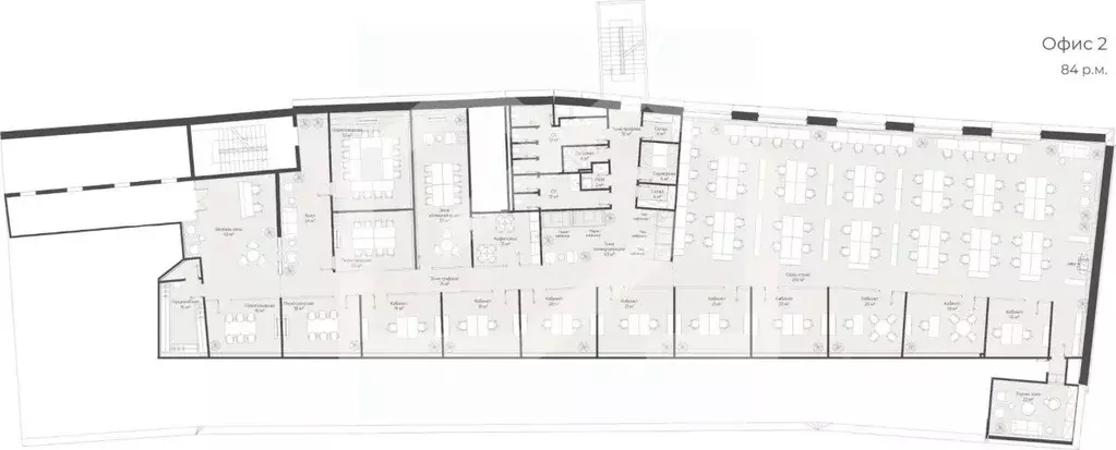 Помещение свободного назначения в Москва ул. Станиславского, 21С3 (950 ... - Фото 2
