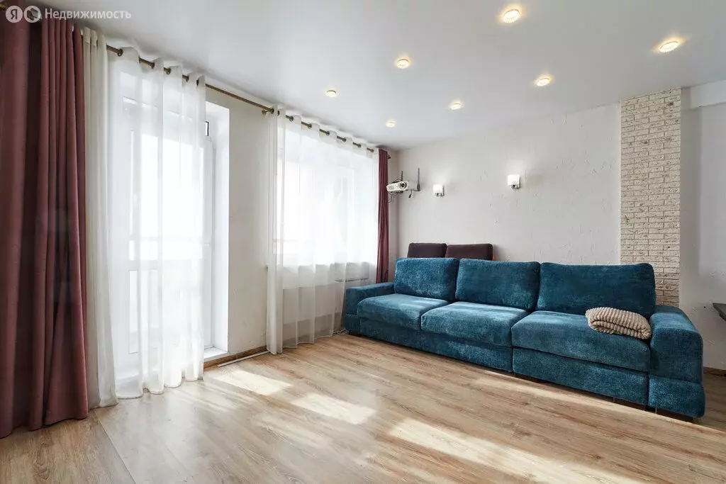 Квартира-студия: Челябинск, улица Гагарина, 66 (33.6 м) - Фото 1