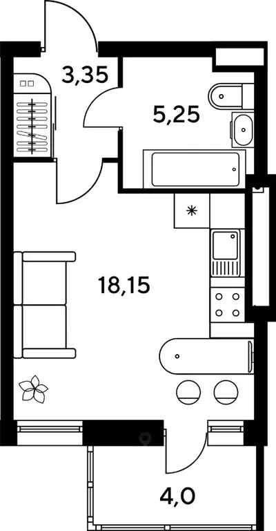 3-к кв. Ростовская область, Ростов-на-Дону бул. Платова, 12 (72.4 м) - Фото 0