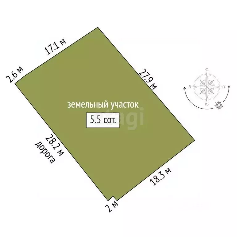 Участок в Крым, Симферопольский район, Мирновское с/пос, Домостроитель ... - Фото 2