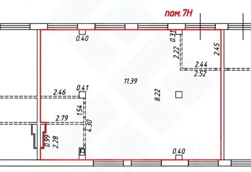 Помещение свободного назначения в Москва Базовская ул., 15Бк4 (91 м) - Фото 1