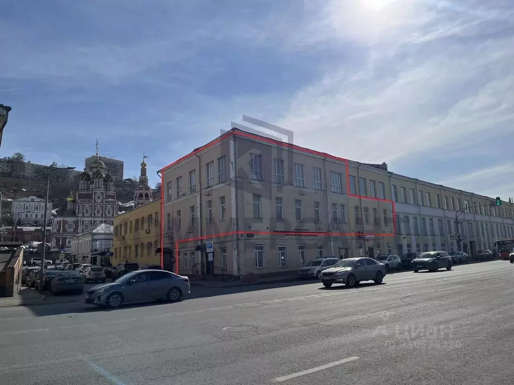 Офис в Нижегородская область, Нижний Новгород Нижне-Волжская наб., 18 ... - Фото 1