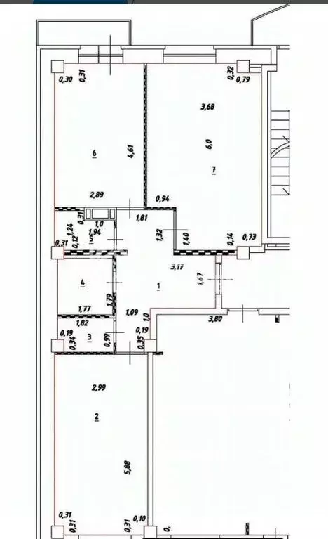 3-к кв. Хакасия, Абакан ул. Кирова, 118 (67.0 м) - Фото 2