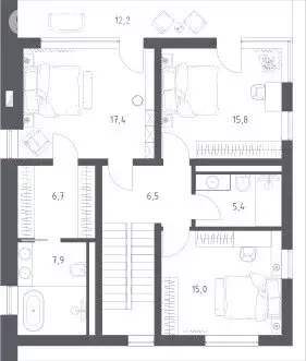 Дом в Тверская область, Калининский муниципальный округ, загородный ... - Фото 2