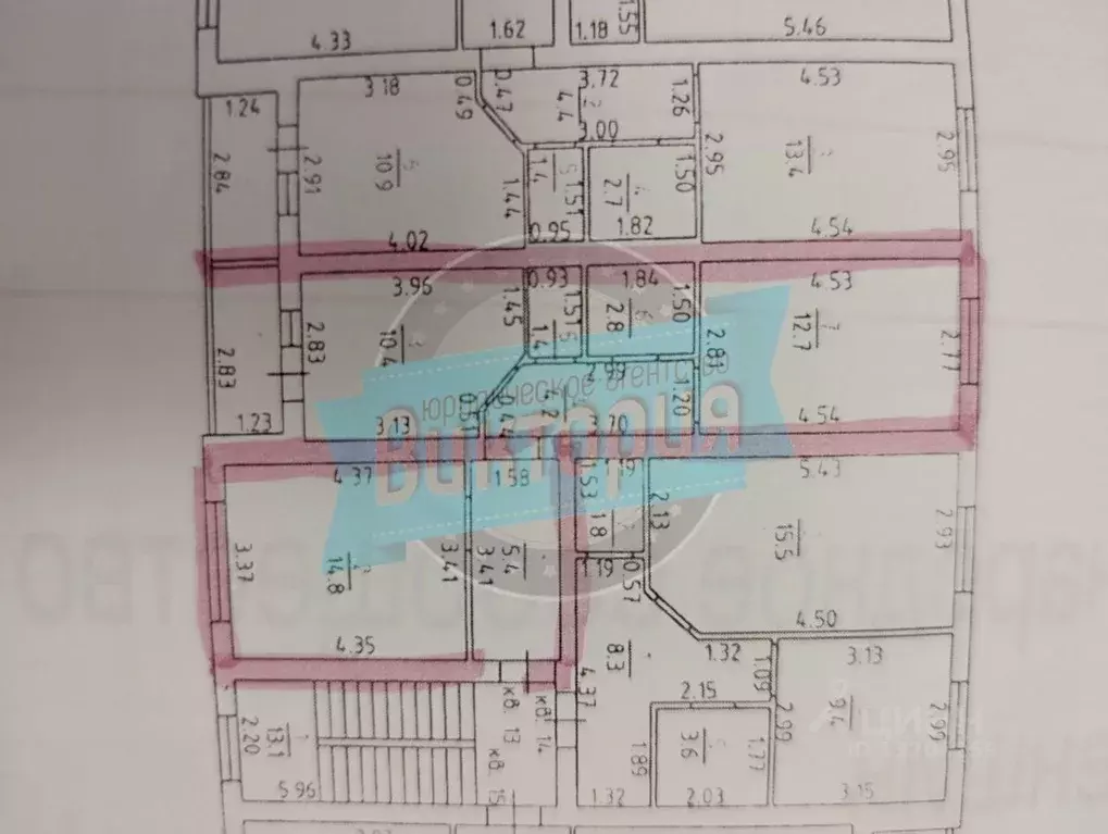2-к кв. Орловская область, Мценск ул. Тургенева, 62 (53.5 м) - Фото 2