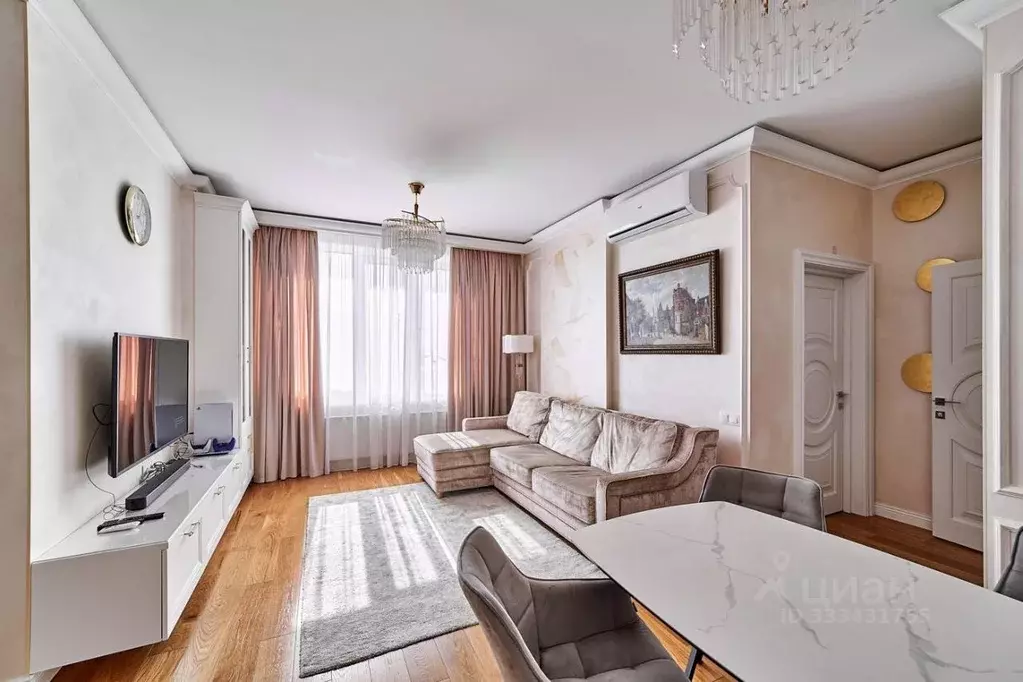 3-к кв. Москва Шмитовский проезд, 39к3 (70.0 м) - Фото 1