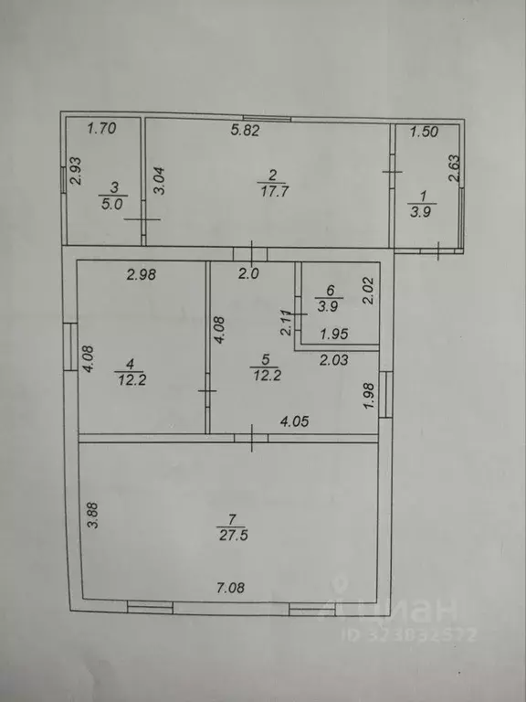 Дом в Омская область, Омский район, Магистральное с/пос, Деревня ... - Фото 2