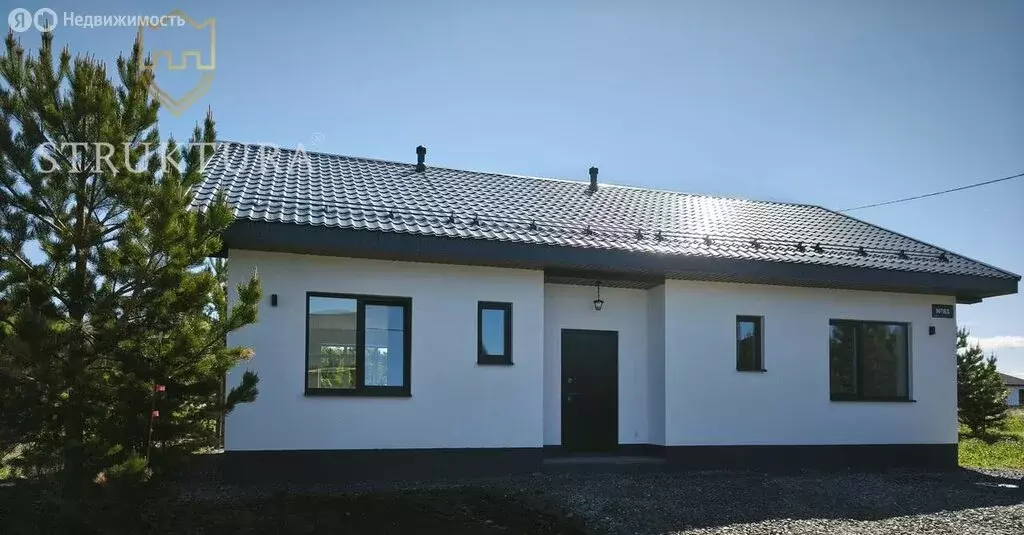 Дом в посёлок Октябрьский, улица Чапаева, 33 (91.4 м) - Фото 0